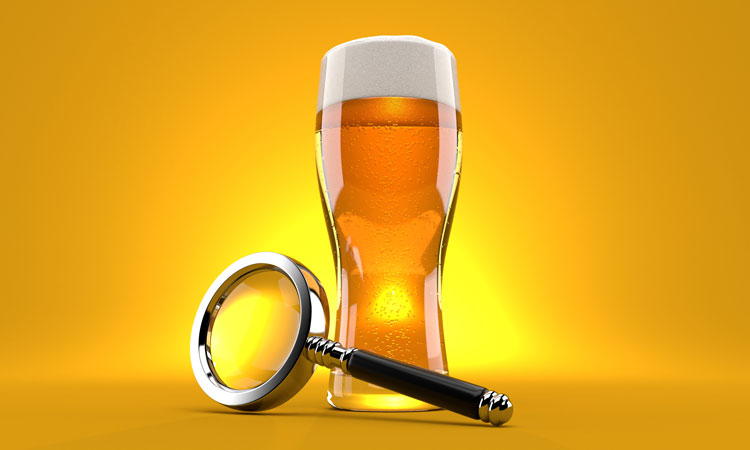 Analysing humulinones in beer