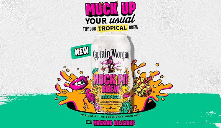 Captain Morgan expands RTD line with Muck Pit Brew