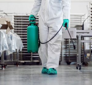 cleaning in food factory