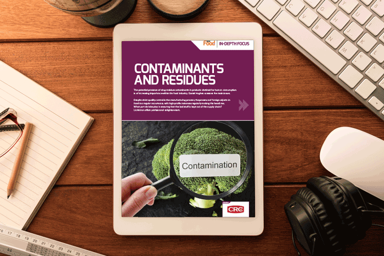 Contaminants and residues In Depth Focus 2018