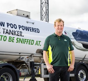 Sustainability cow poo tanker arla