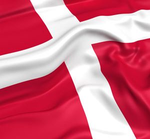 Danish Denmark flag