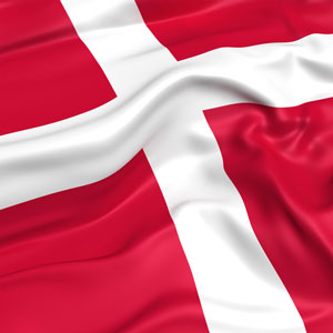 Danish Denmark flag