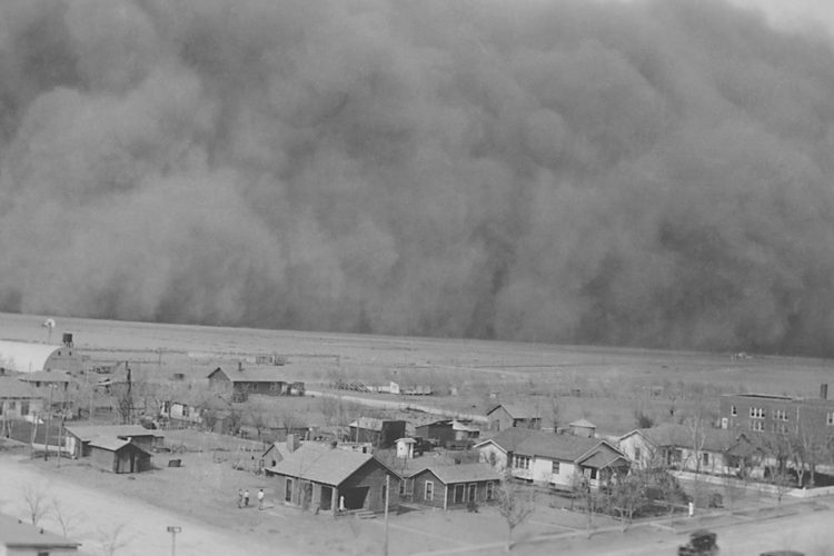 Dust bowl kansas