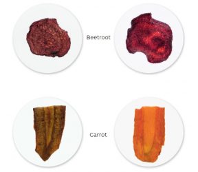 comparison beetroot carrot