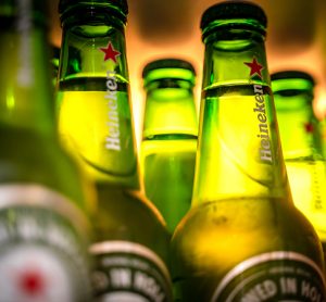 Heineken bottles