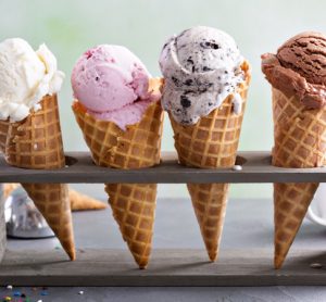 Non-dairy ice cream