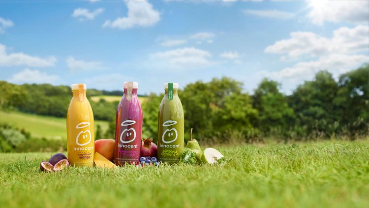 innocent drinks on grass