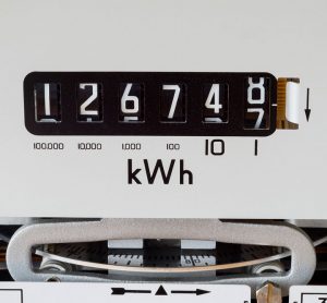 kWh dial electricity