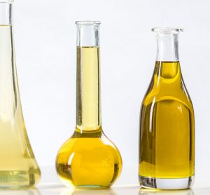 Viscosity of food-grade lubricant oils