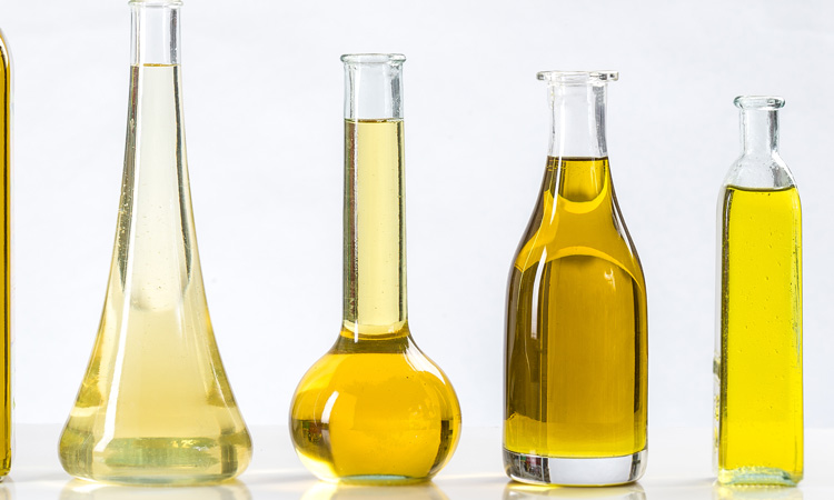 Viscosity of food-grade lubricant oils