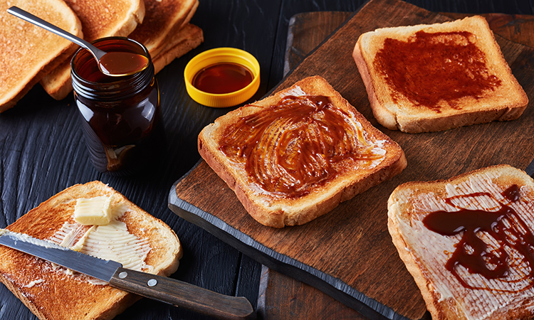 marmite on toast