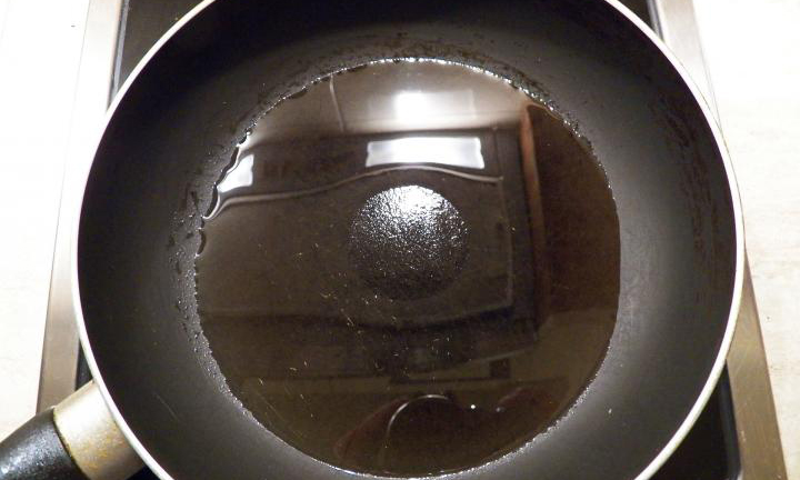 frying pan dry spot 