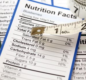 nutritional labelling