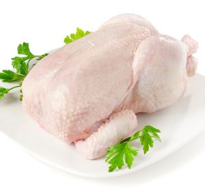 Whole raw chicken