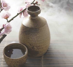 sake in cup