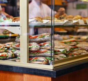 food waste in sandwich shop