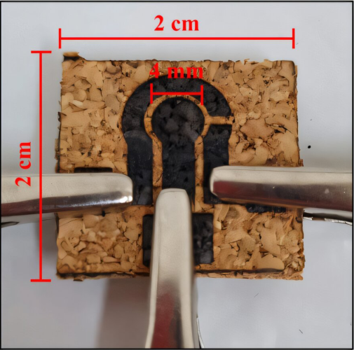 Image of the sensor being built.