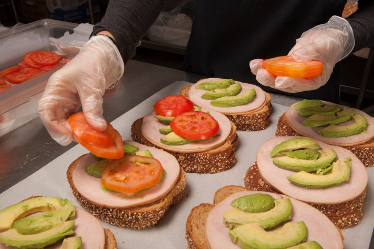 sandwich making HACCP