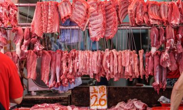 Wet market in Asia