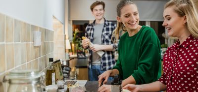 students cooking