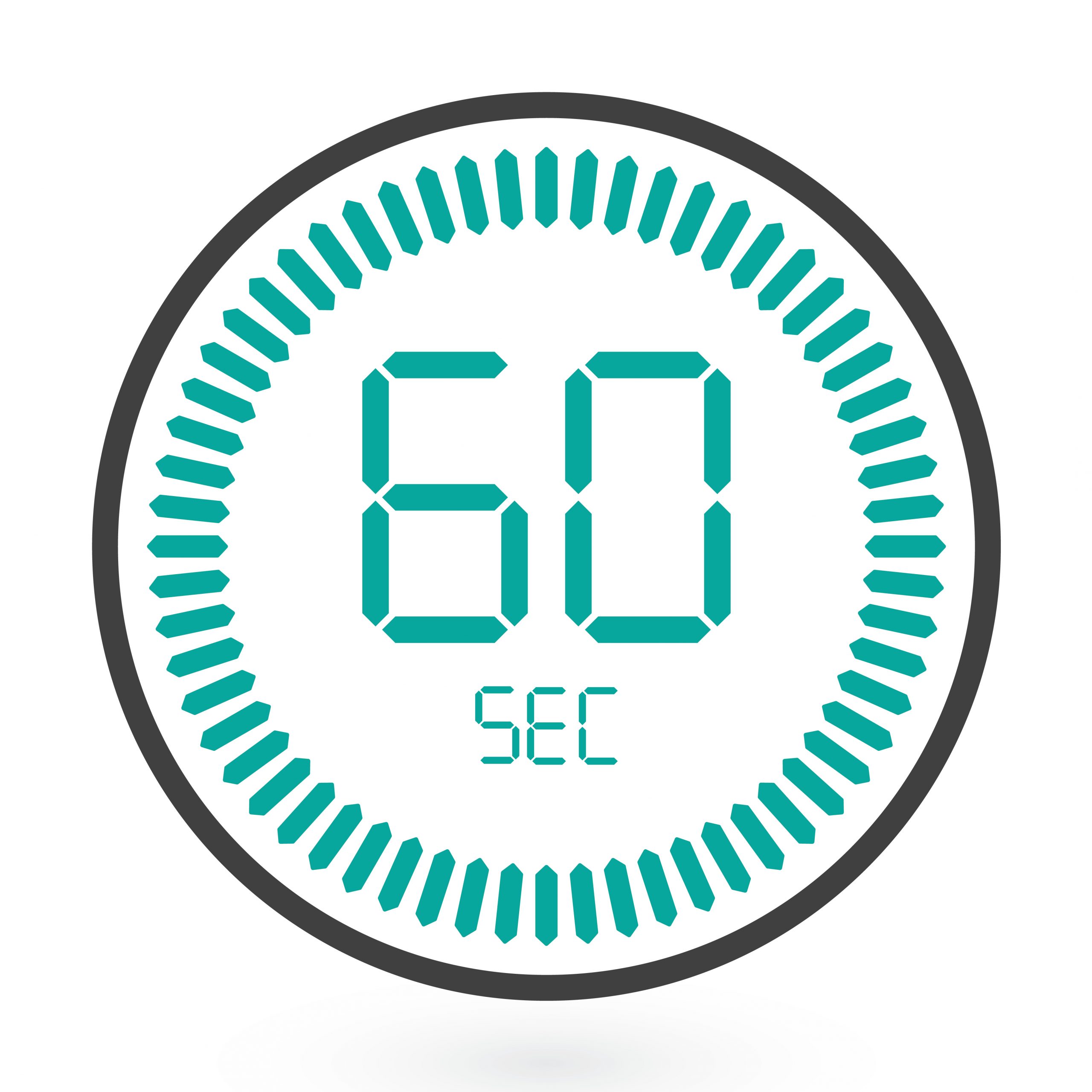 60 seconds