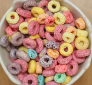 Sugary cereal