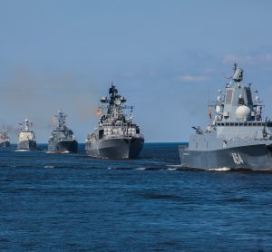 russian warships