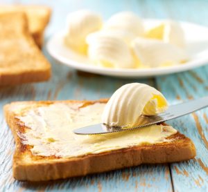 margarine on toast