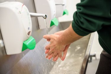 hand washing