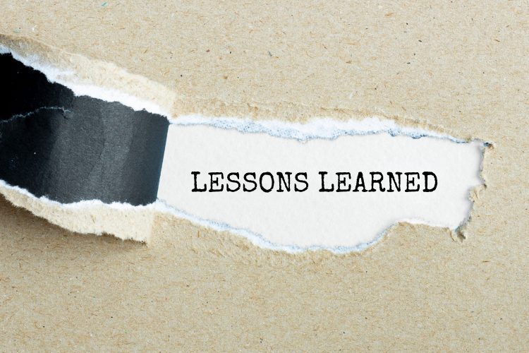 lessons learned