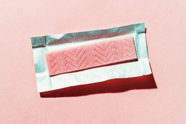 Should plastic gum base be replaced with a plant-based alternative