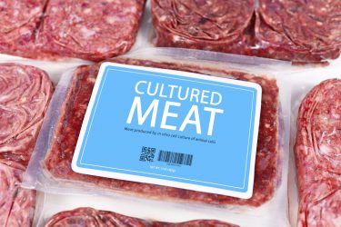 cultured meat label