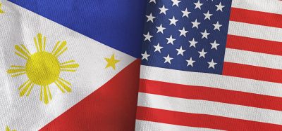 US Philippines flags