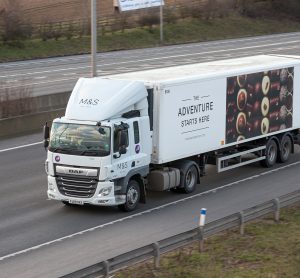 M&S lorry