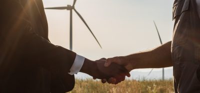 green handshake