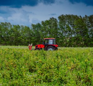 red tractor