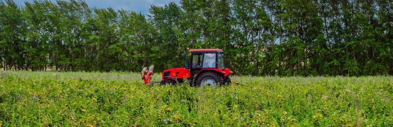 red tractor