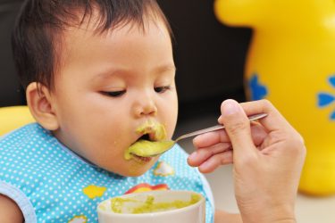 feeding baby