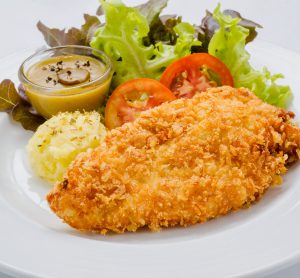 breaded chicken