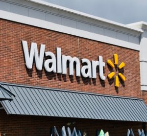 Walmart storefront in the United States, representing retail locations affected by listeria outbreak in ready-to-eat meals