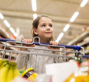 child food shopping