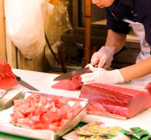 Japanese seafood