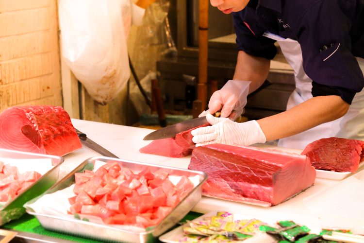 Japanese seafood