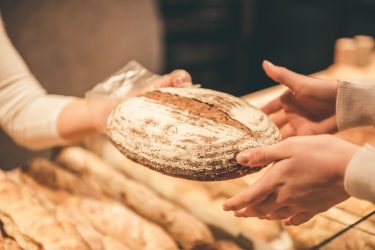 buying bread