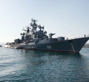 Russian war ship