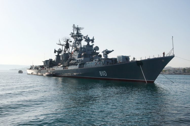 Russian war ship