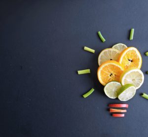 fruit lightbulb