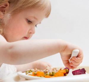 child eating