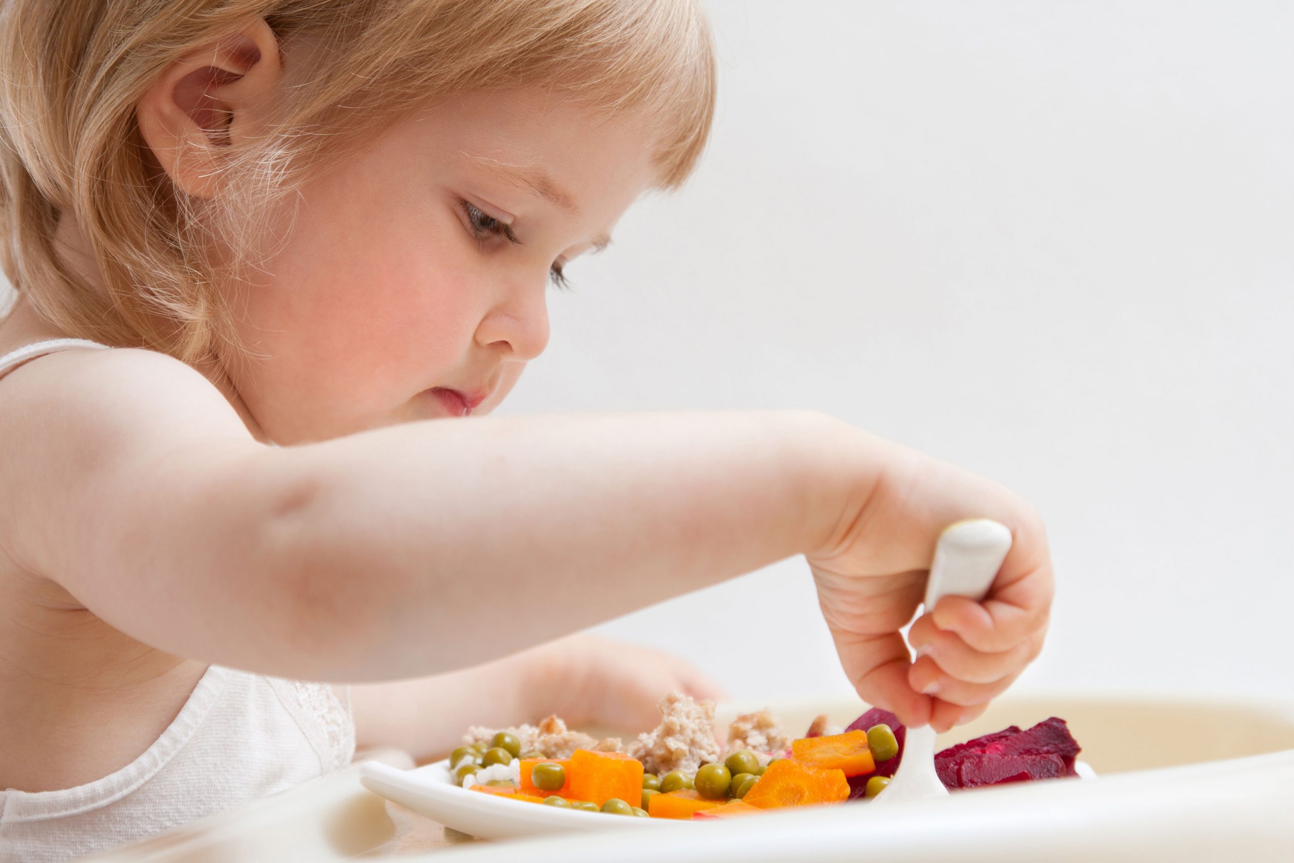 child eating